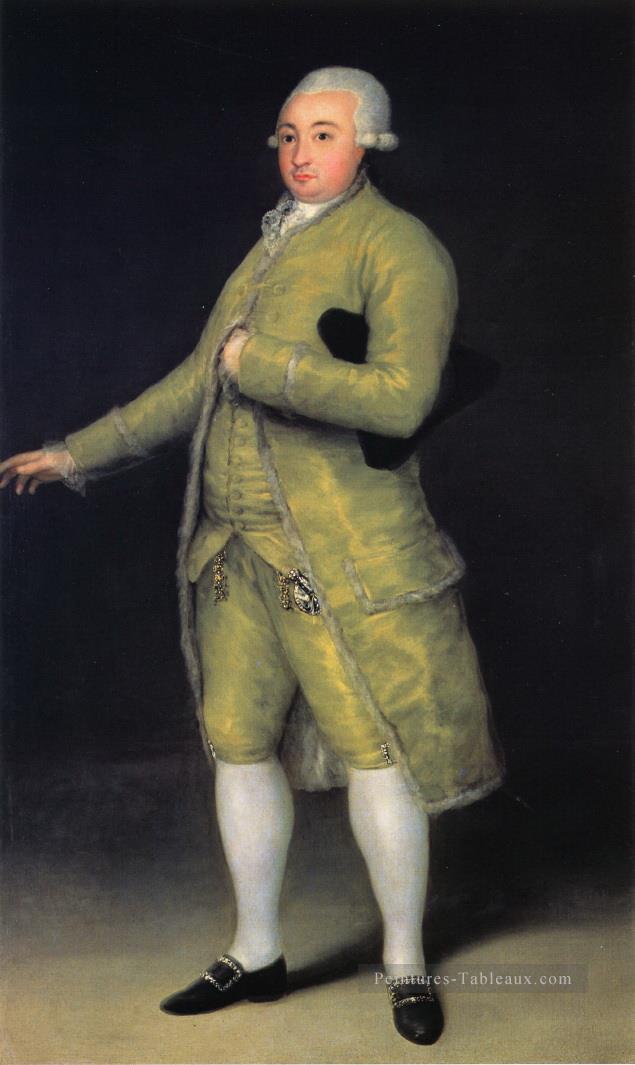 Francisco de Cabarrus Francisco de Goya Peintures à l'huile